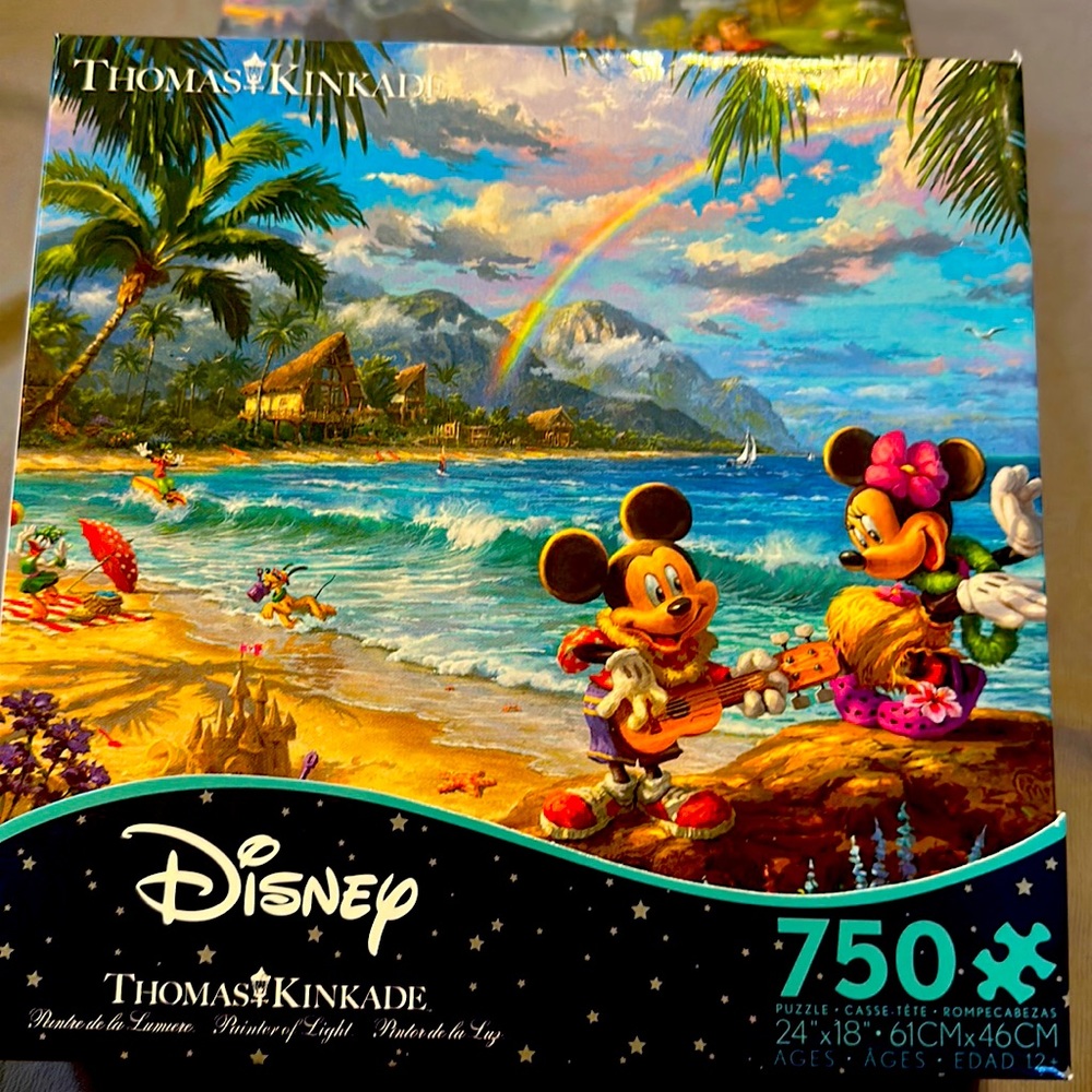 Thomas Kinkade Disney Puzzle
